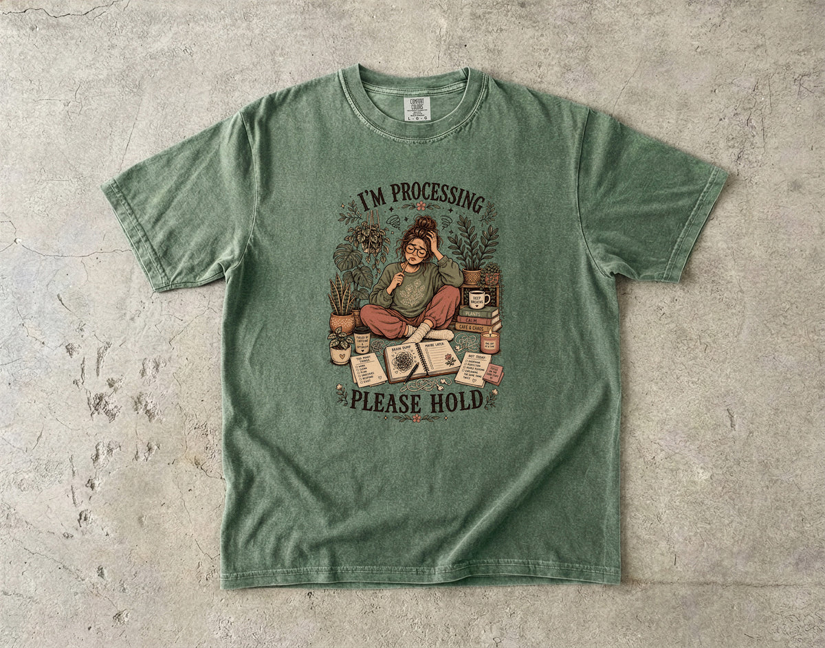 Funny Introvert Recharge Shirt for Women-Comfort Colors T-shirt