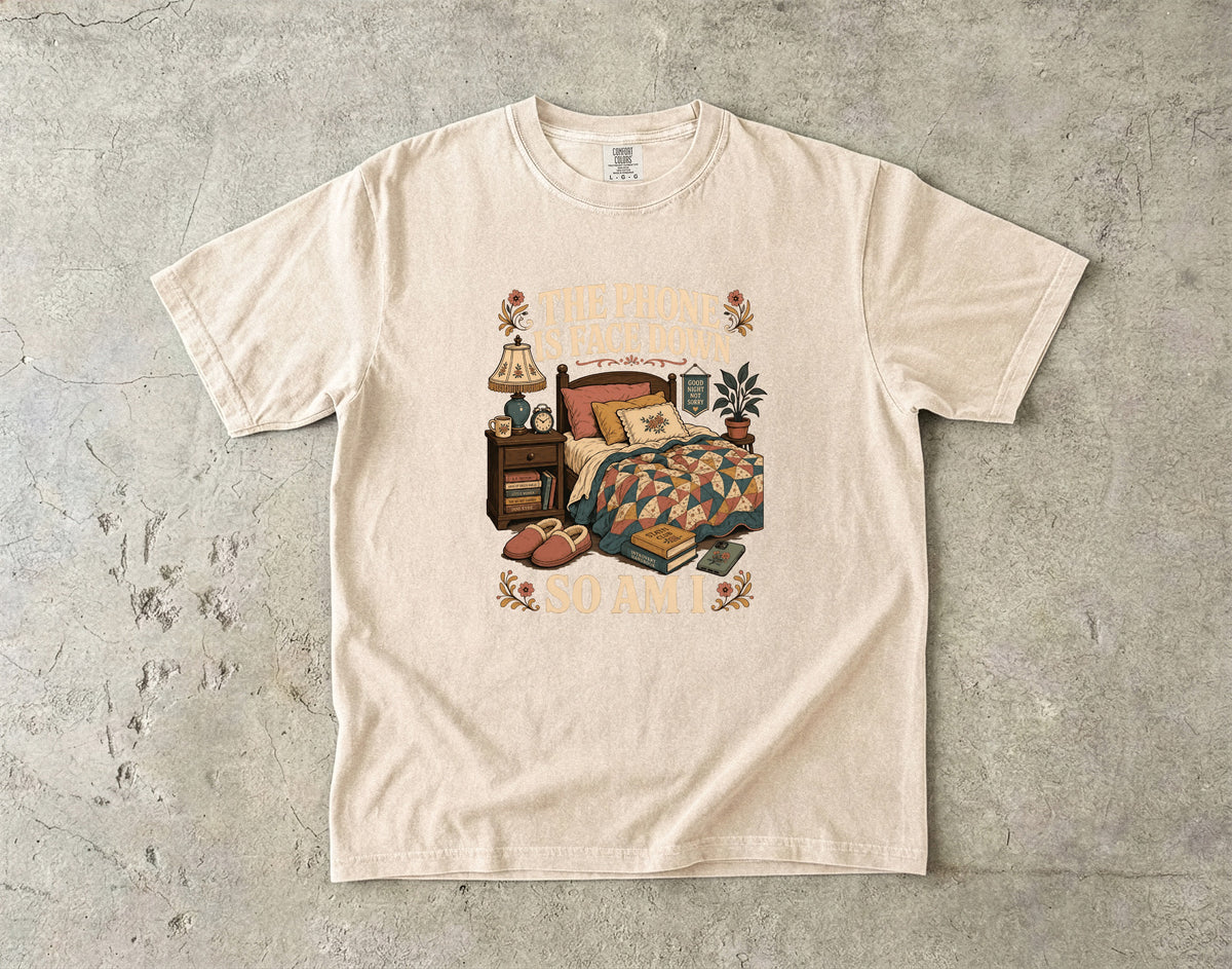 Cozy Introvert Bedroom T-Shirt for Women -Comfort Colors T-shirt