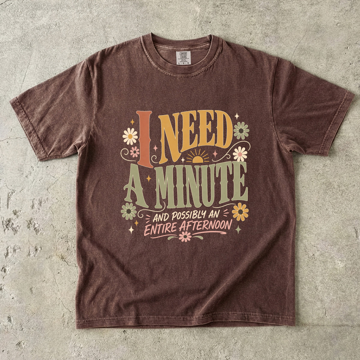 Funny Introvert Rest Day T-Shirt for Women -Comfort Colors T-shirt