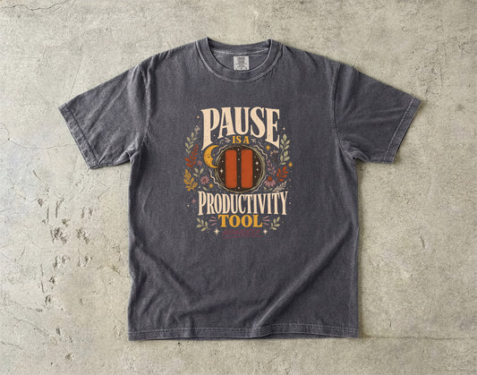 Funny Productivity Rest T-Shirt for WomenComfort Colors T-shirt