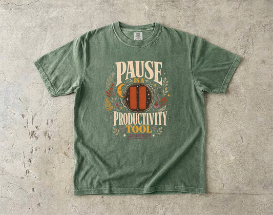 Funny Productivity Rest T-Shirt for WomenComfort Colors T-shirt