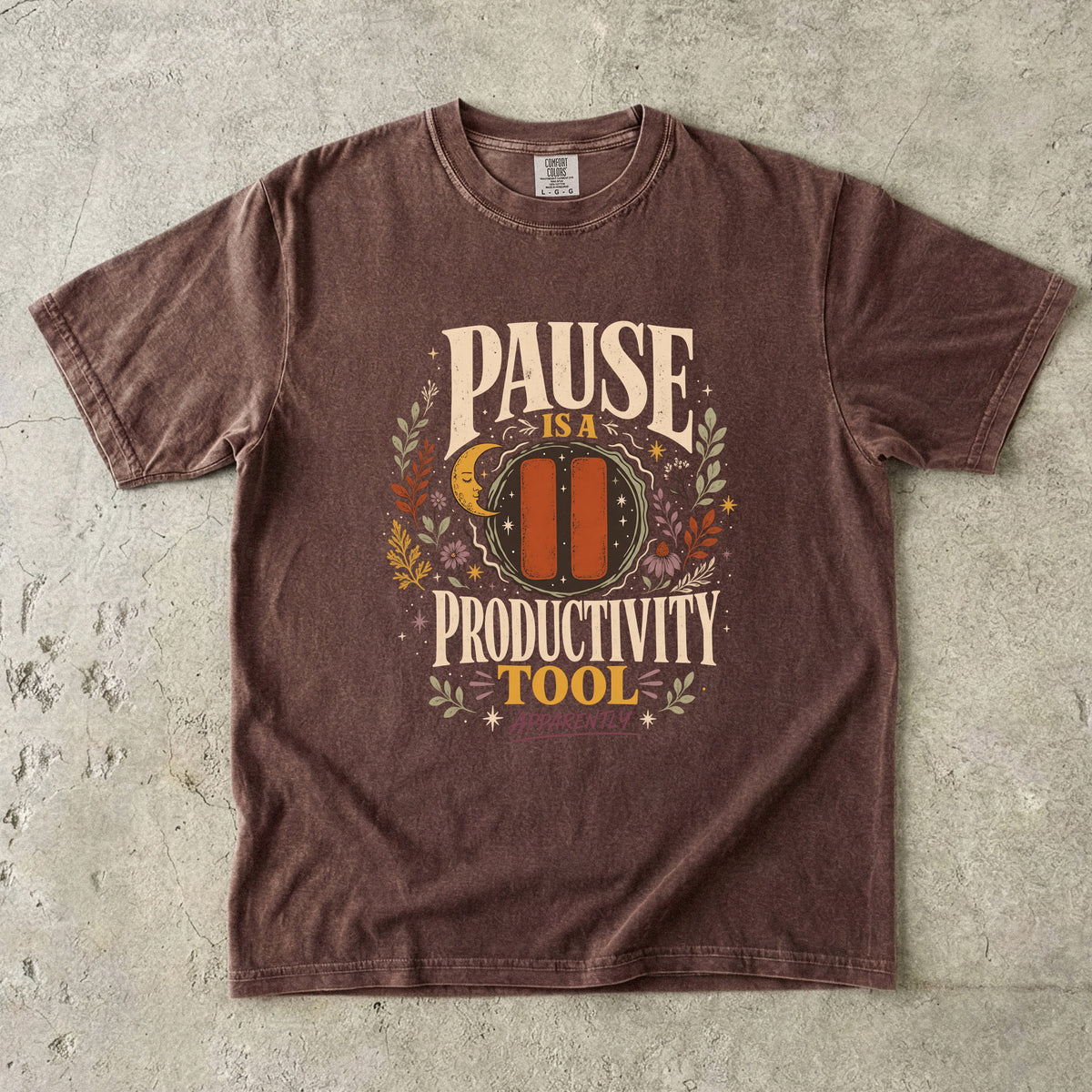 Funny Productivity Rest T-Shirt for WomenComfort Colors T-shirt