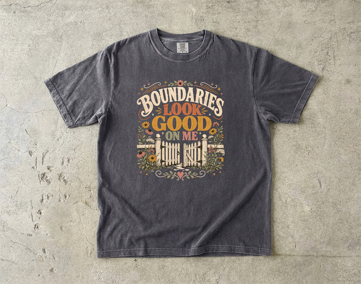 Funny Introvert Boundaries T-Shirt for Women - Comfort Colors T-shirt