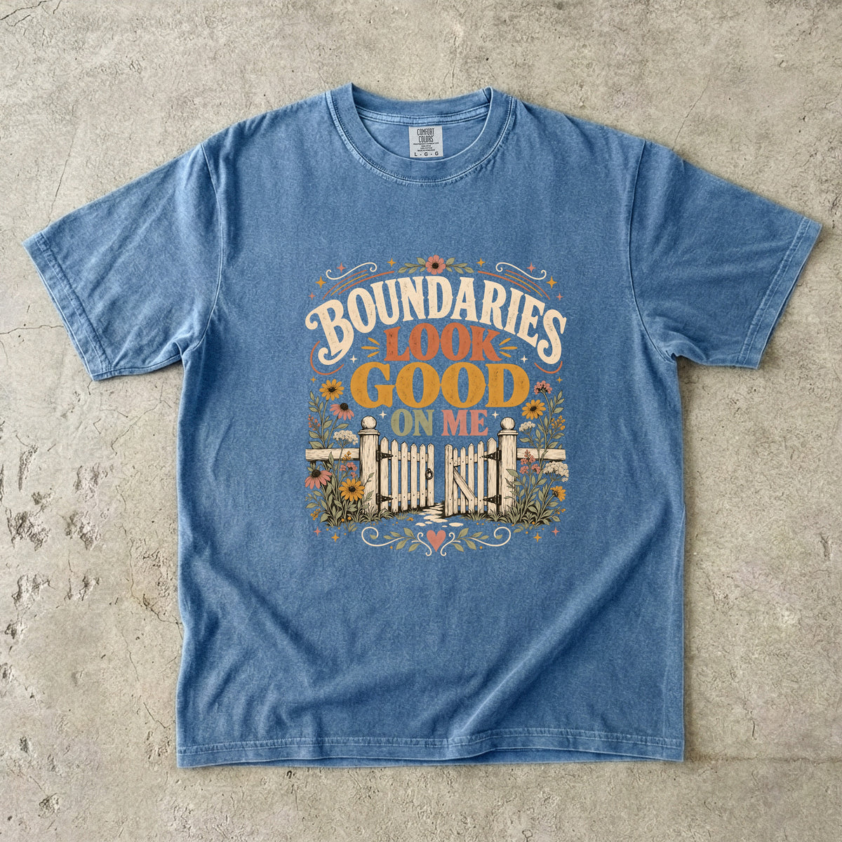 Funny Introvert Boundaries T-Shirt for Women - Comfort Colors T-shirt