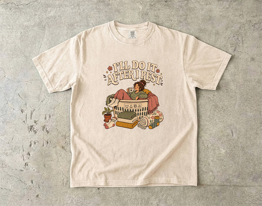 Funny Introvert Reading T-Shirt for Women -Comfort Colors T-shirt