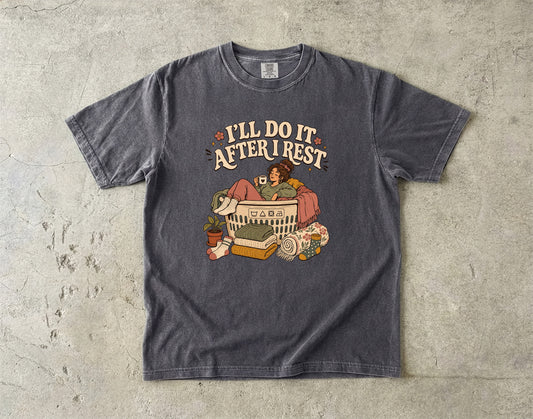 Funny Introvert Reading T-Shirt for Women -Comfort Colors T-shirt