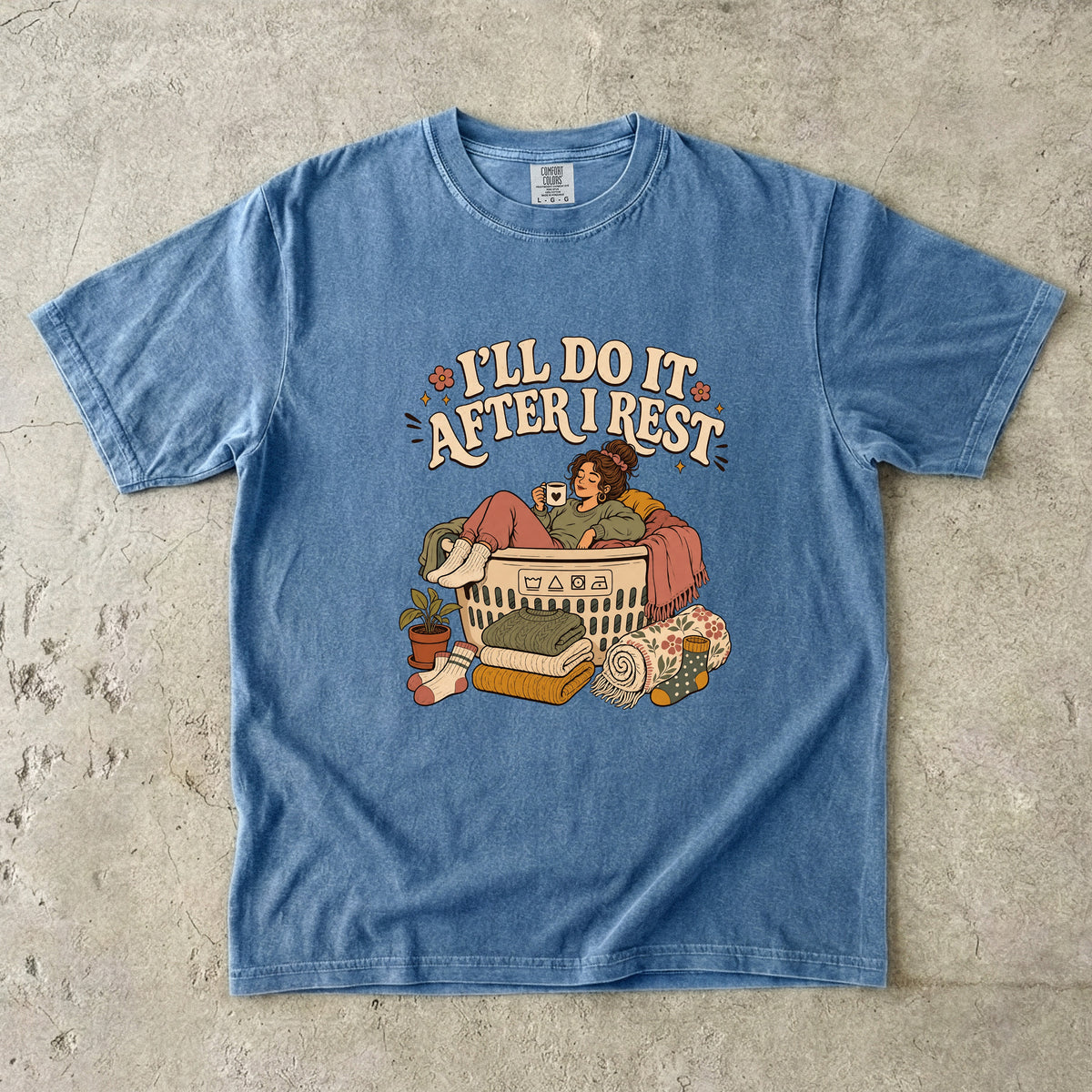 Funny Introvert Reading T-Shirt for Women -Comfort Colors T-shirt