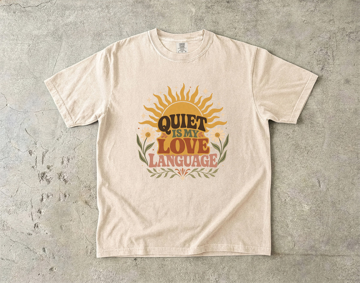 Funny Introvert Quiet Life T-Shirt for Women -Comfort Colors T-shirt