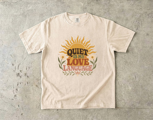 Funny Introvert Quiet Life T-Shirt for Women -Comfort Colors T-shirt