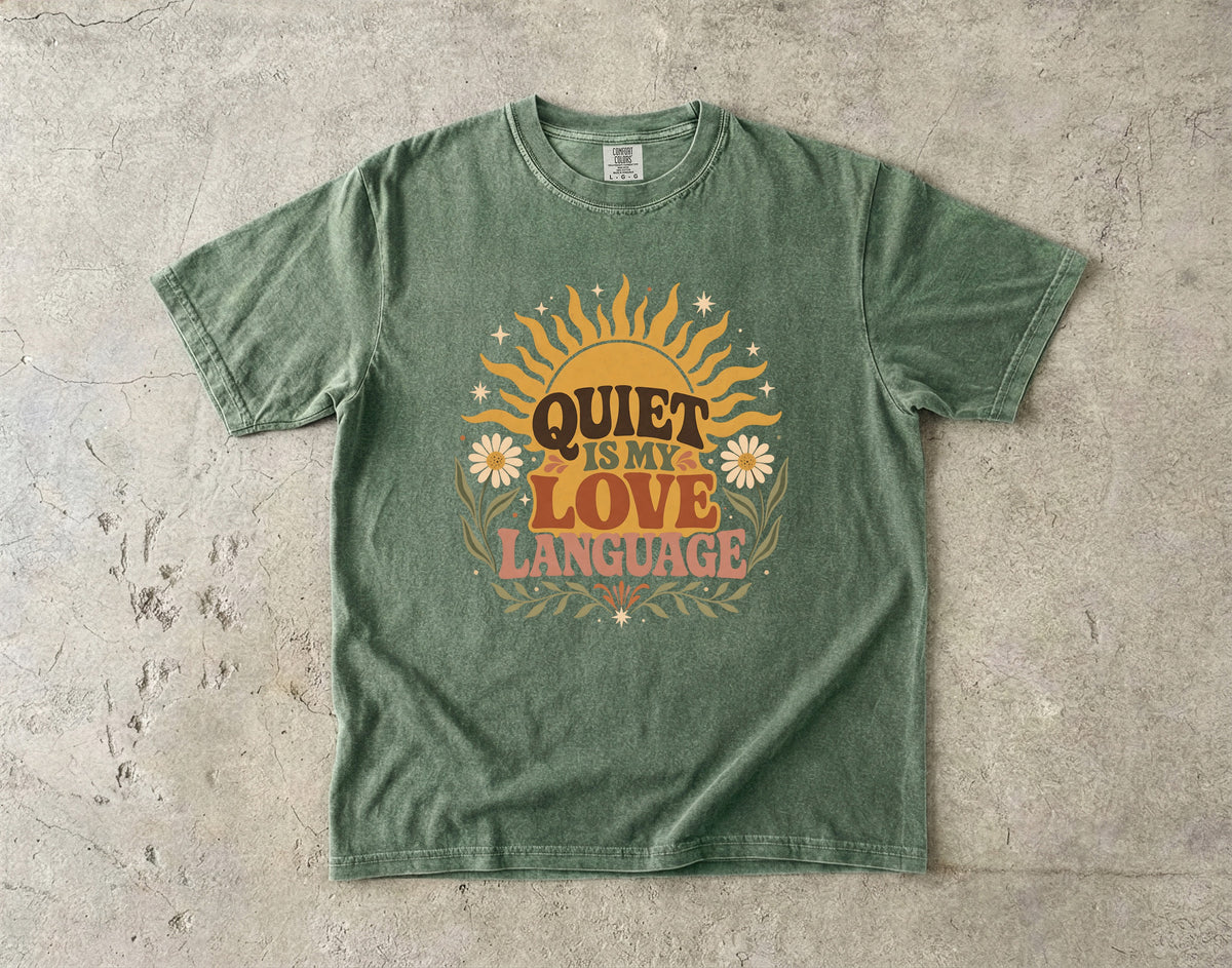 Funny Introvert Quiet Life T-Shirt for Women -Comfort Colors T-shirt