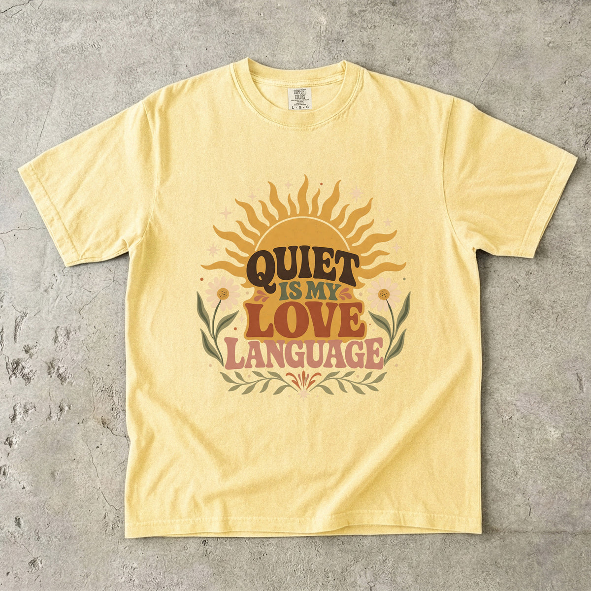 Funny Introvert Quiet Life T-Shirt for Women -Comfort Colors T-shirt