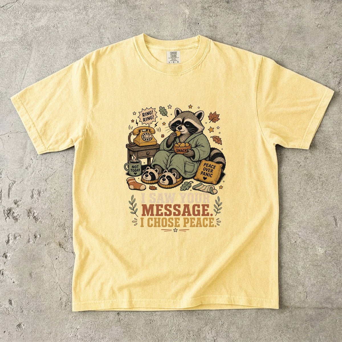 I Saw Your Message. I Chose Peace. Shirt | Funny Introvert