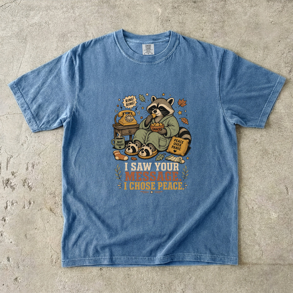 I Saw Your Message. I Chose Peace. Shirt | Funny Introvert