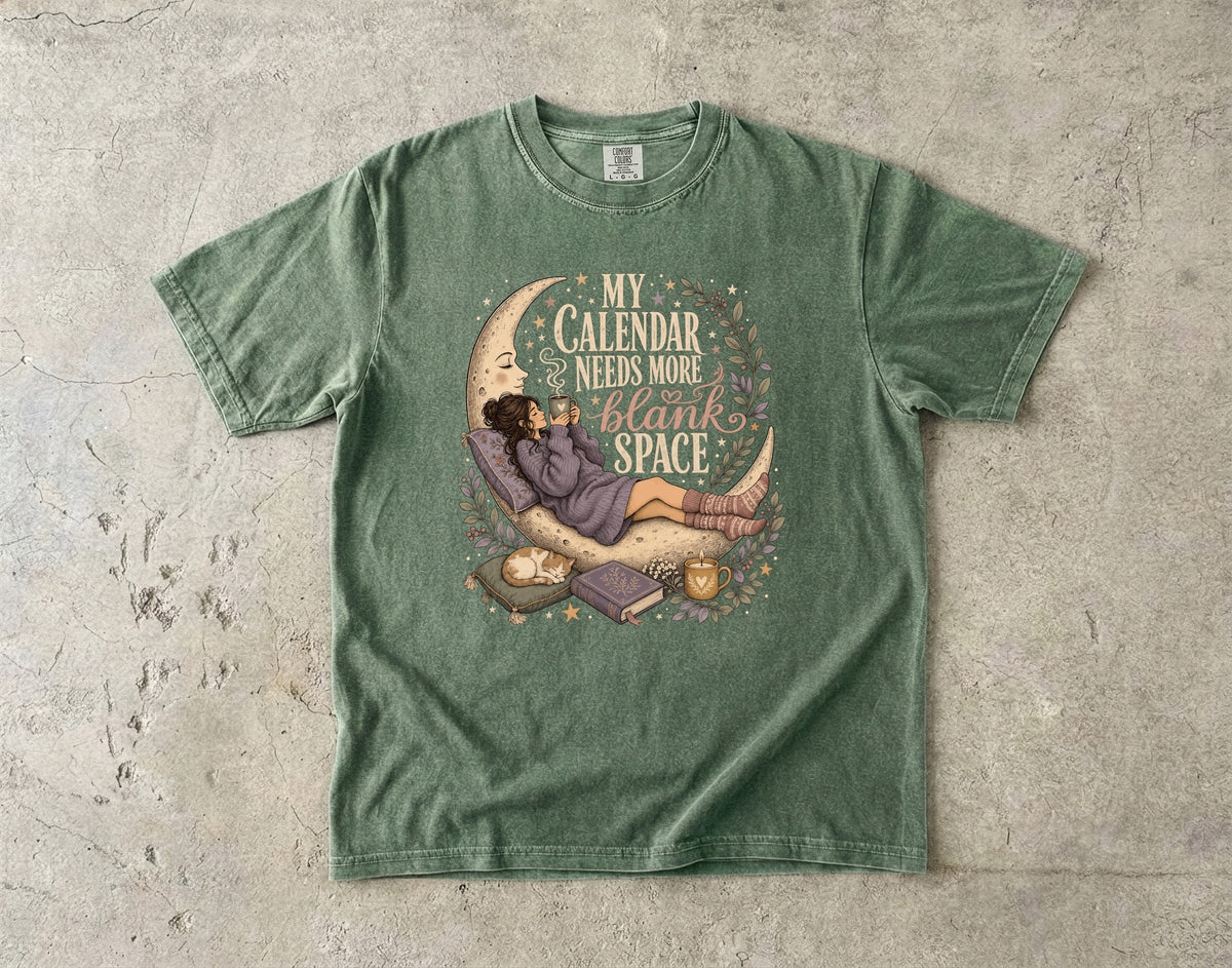 My Calendar Needs More Blank Space Shirt | Introvert Humor