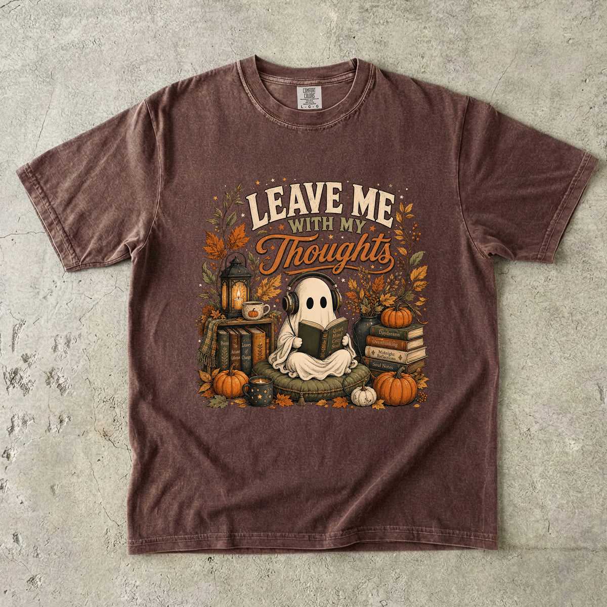 Leave Me With My Thoughts Shirt | Quiet Time Gift for Women