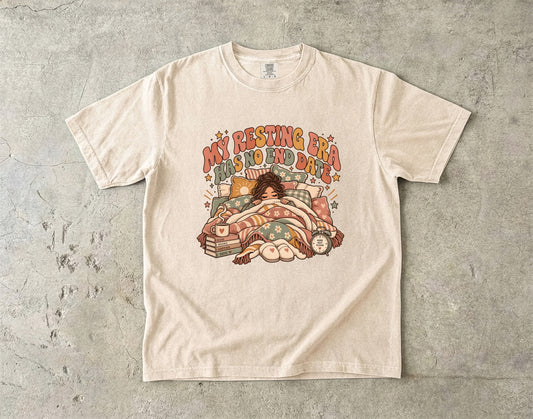 My Resting Era Has No End Date Shirt | Funny Homebody Tee