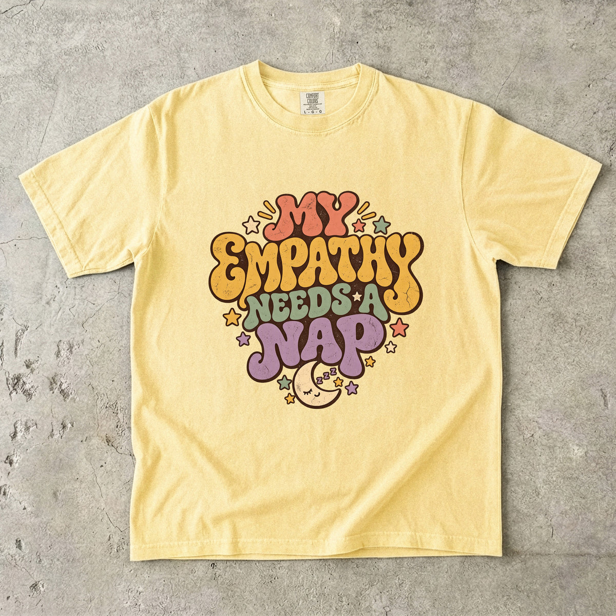 My Empathy Needs a Nap Shirt | Funny Women’s Graphic Tee