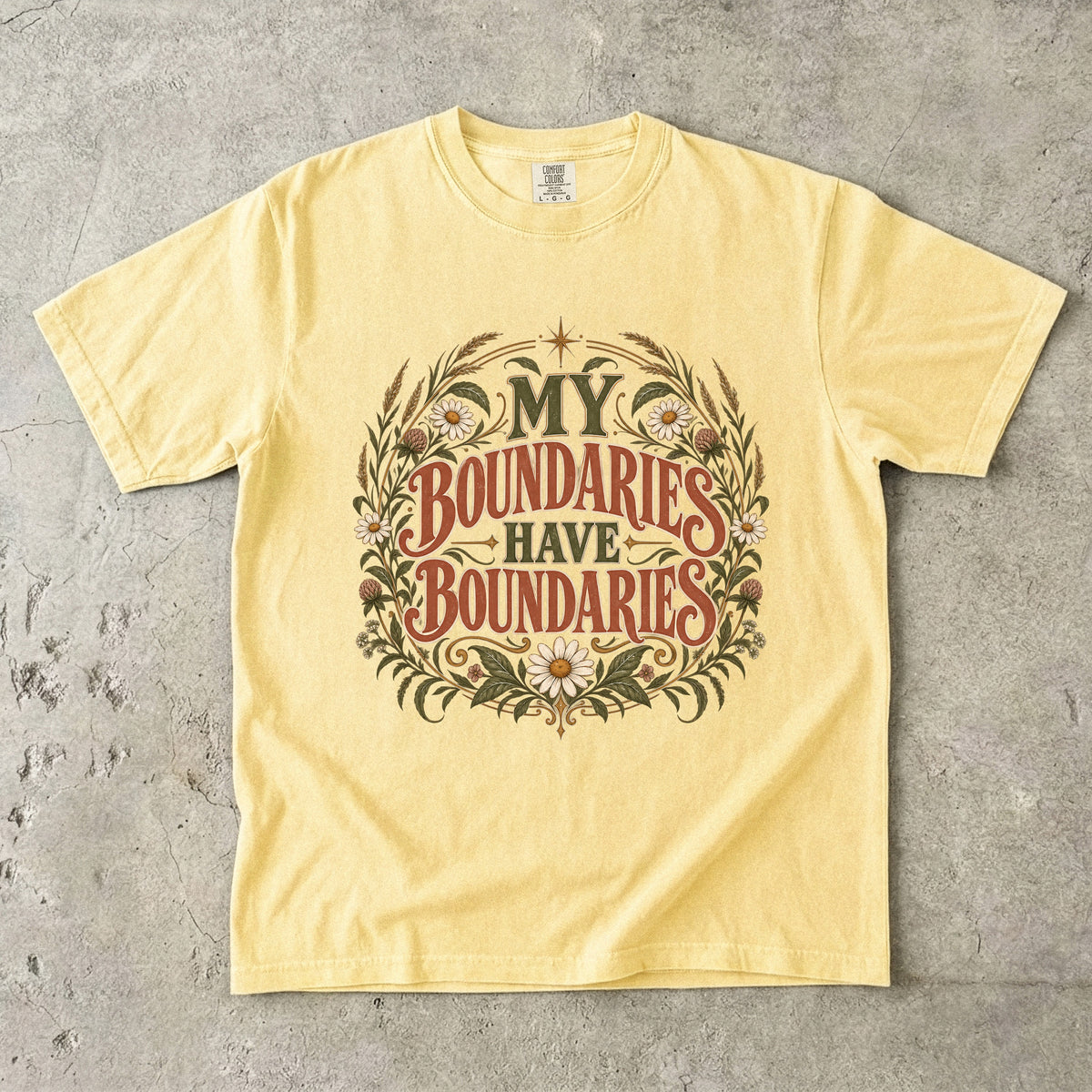 My Boundaries Have Boundaries Shirt | Funny Women’s Boundary Tee