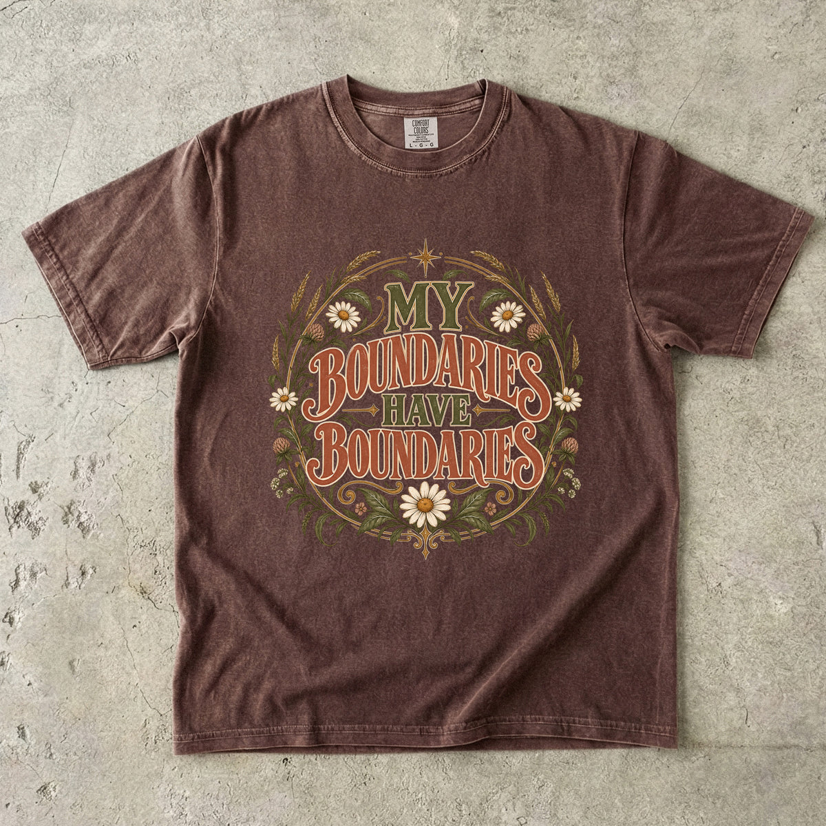 My Boundaries Have Boundaries Shirt | Funny Women’s Boundary Tee