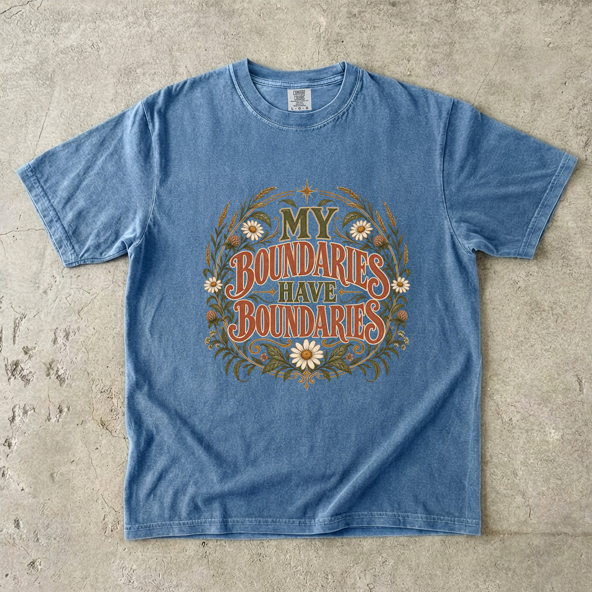 My Boundaries Have Boundaries Shirt | Funny Women’s Boundary Tee