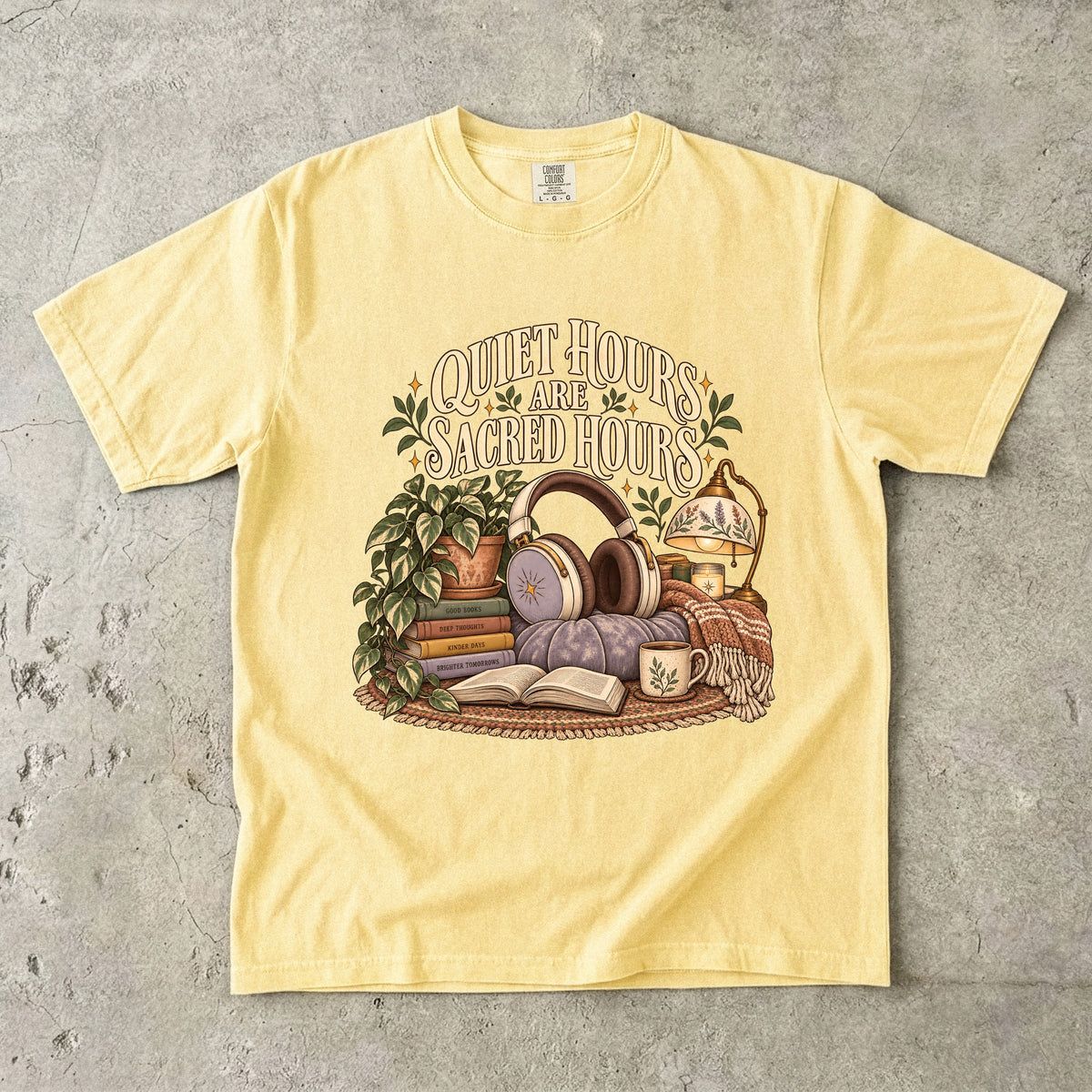 Quiet Hours Are Sacred Hours Shirt | Cozy Introvert Gift