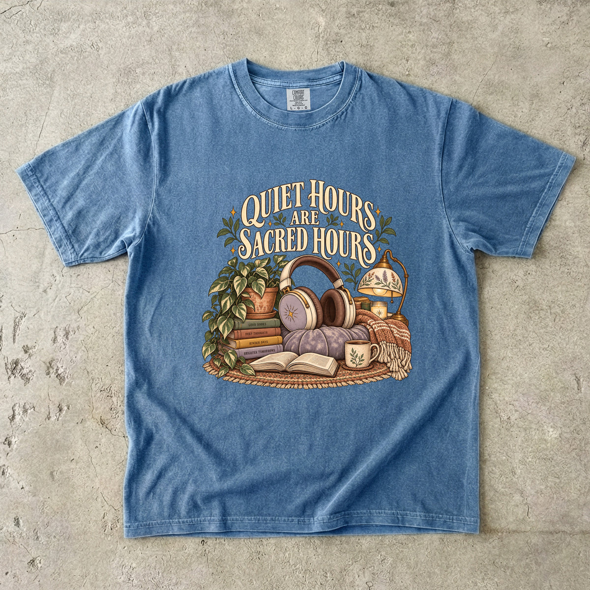 Quiet Hours Are Sacred Hours Shirt | Cozy Introvert Gift
