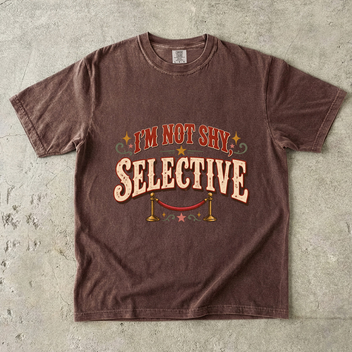 I’m Not Shy, I’m Selective Shirt | Funny Introvert Women’s Tee