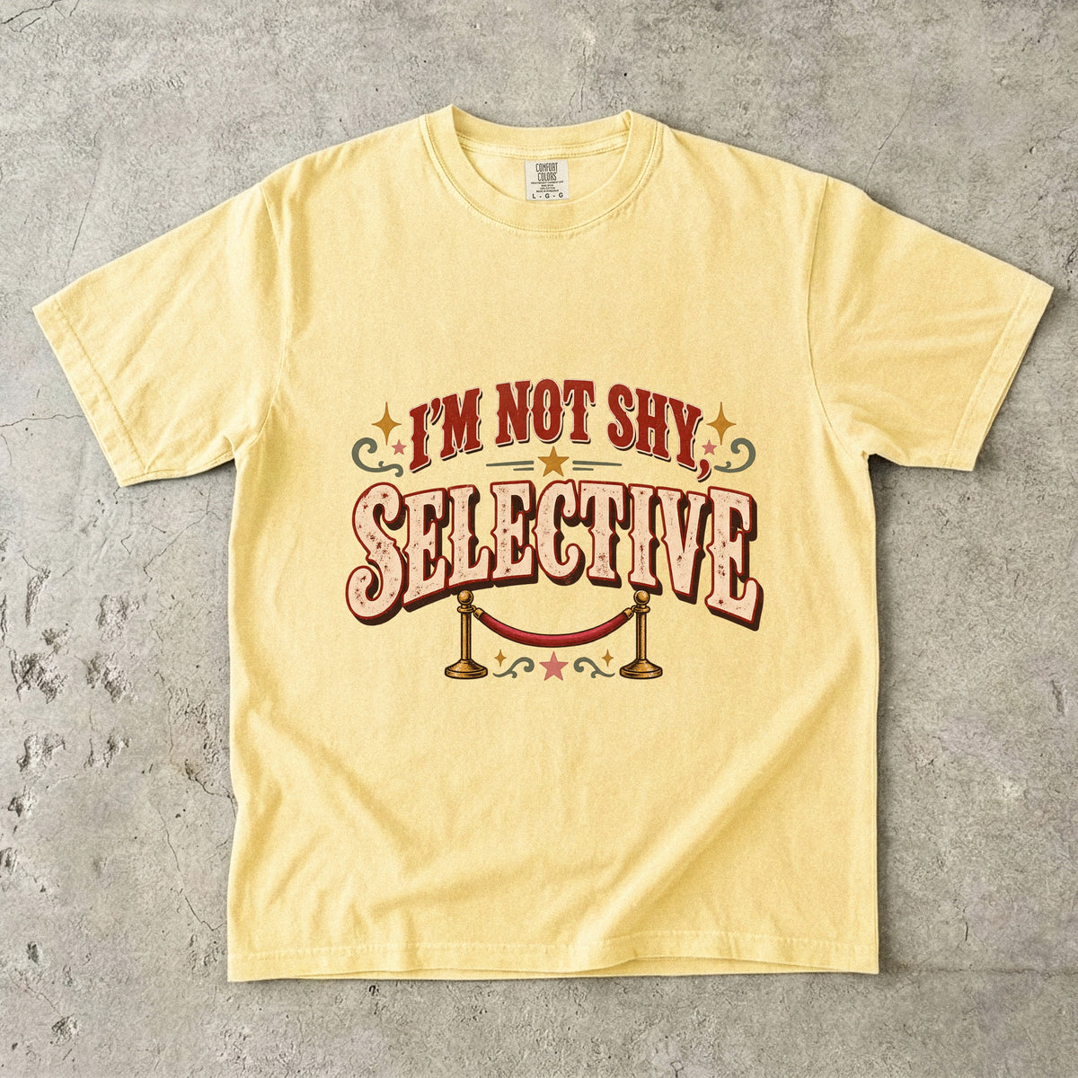 I’m Not Shy, I’m Selective Shirt | Funny Introvert Women’s Tee