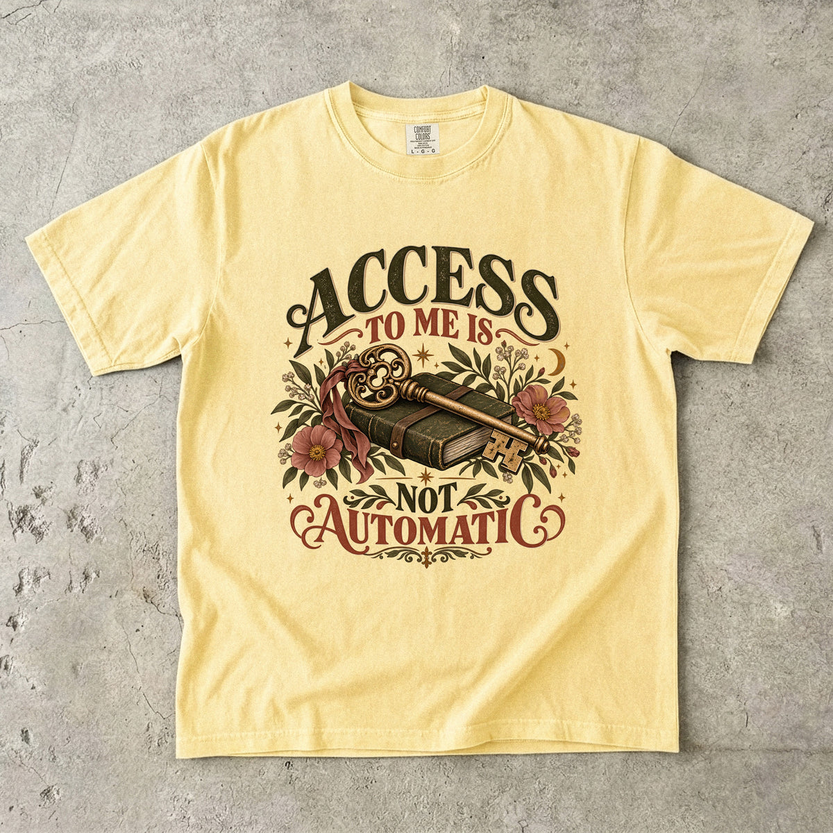 Access to Me Is Not Automatic Shirt | Women’s Boundary Graphic Tee