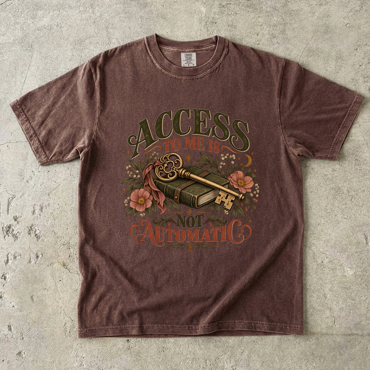 Access to Me Is Not Automatic Shirt | Women’s Boundary Graphic Tee
