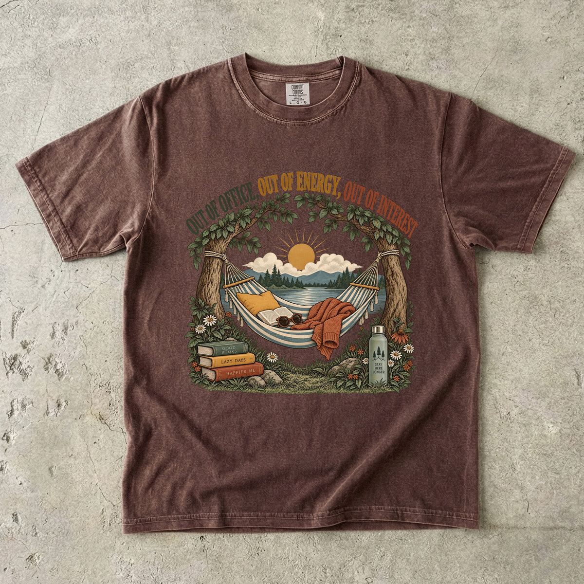 Out of Office, Out of Energy, Out of Interest Shirt | Funny Women’s Tee