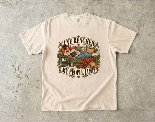 I’ve Reached My People Limit Shirt | Funny Introvert Gift