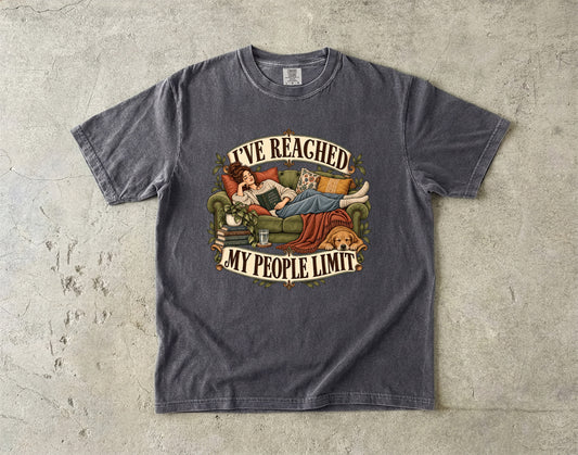I’ve Reached My People Limit Shirt | Funny Introvert Gift