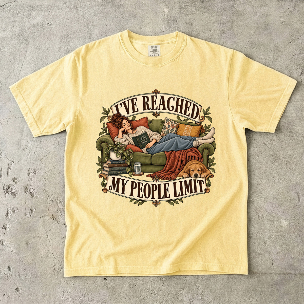 I’ve Reached My People Limit Shirt | Funny Introvert Gift