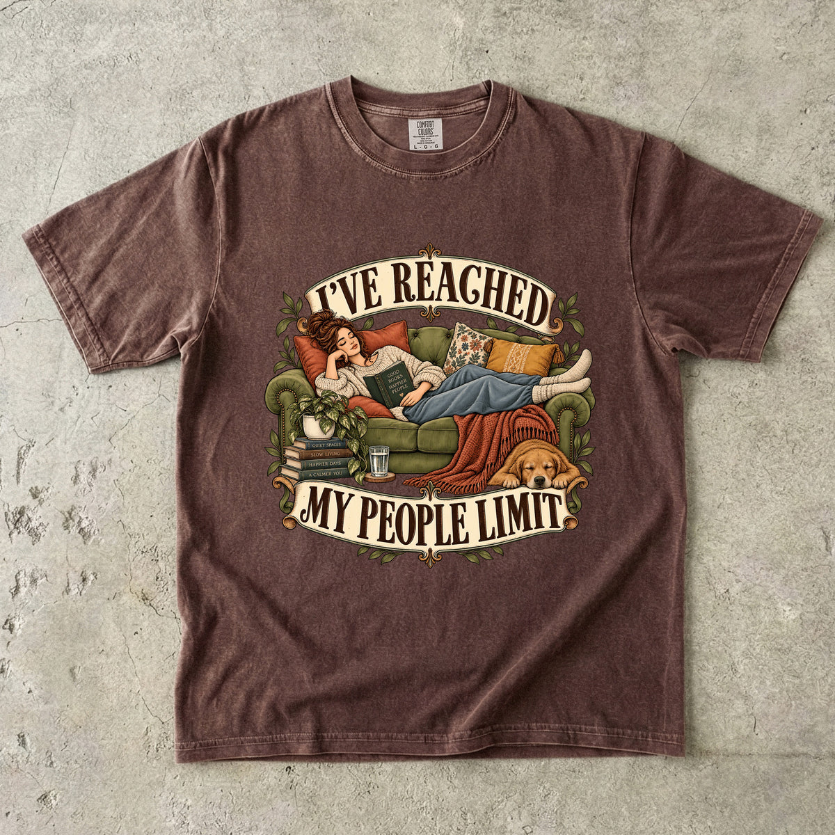 I’ve Reached My People Limit Shirt | Funny Introvert Gift