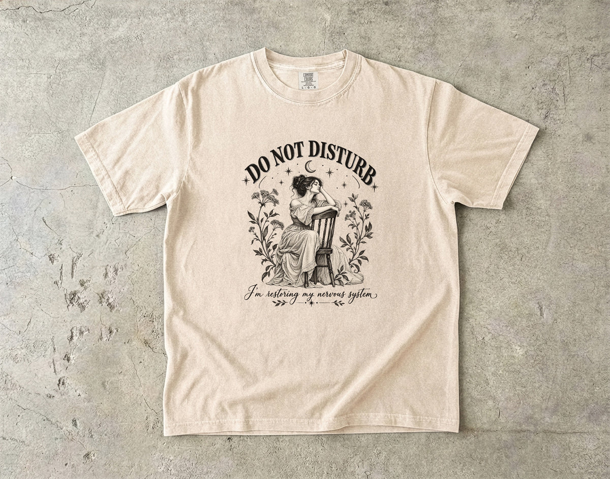 4. Do Not Disturb Shirt – Introvert Self-Care T-Shirt