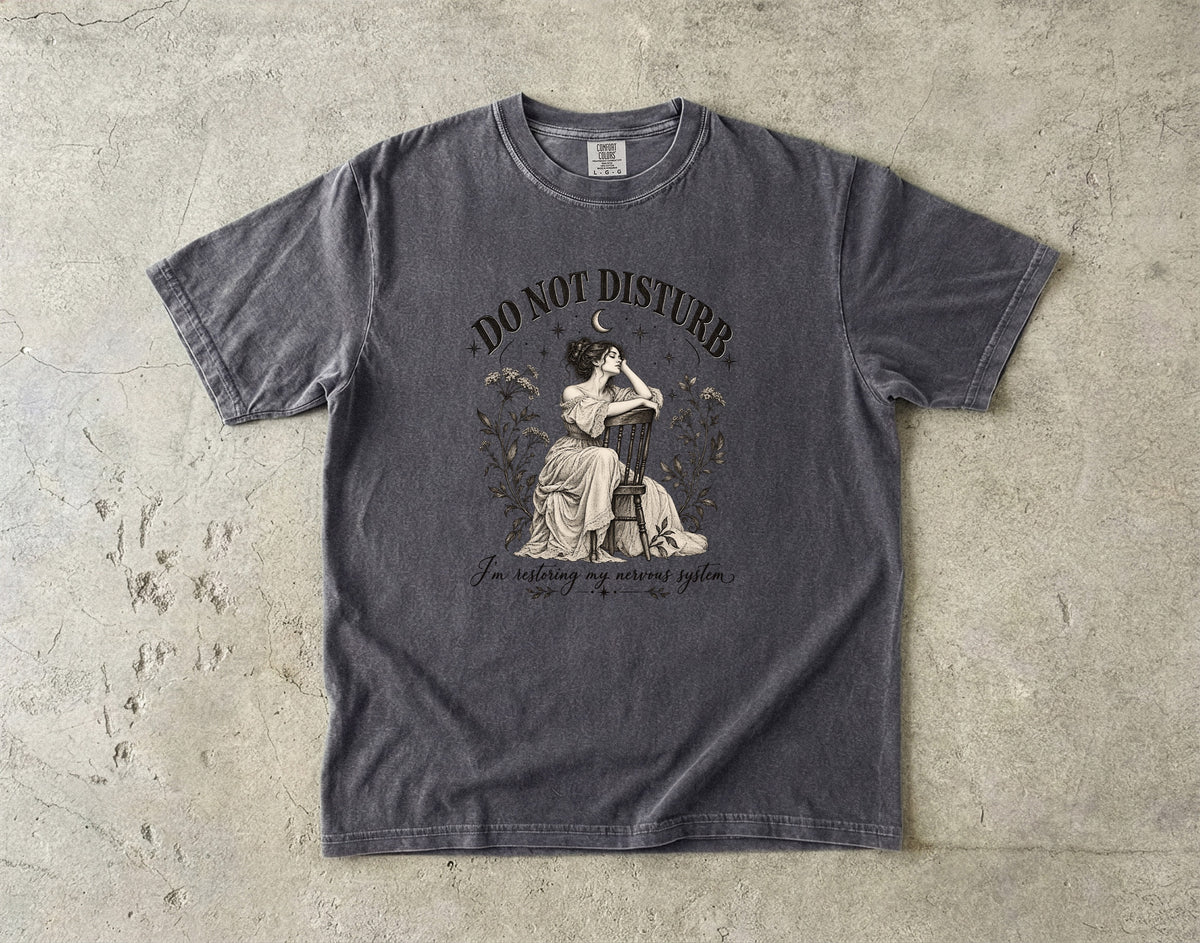 4. Do Not Disturb Shirt – Introvert Self-Care T-Shirt