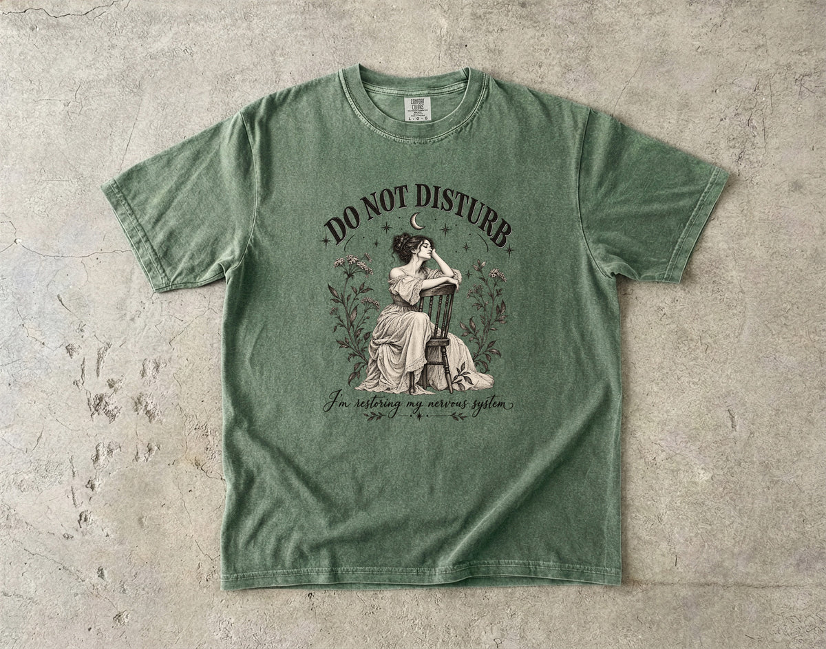 4. Do Not Disturb Shirt – Introvert Self-Care T-Shirt