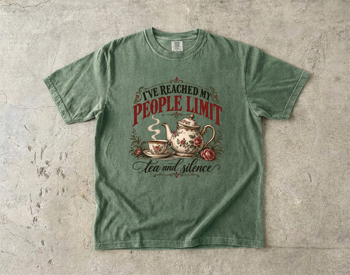 I've Reached My People Limit Shirt – Funny Introvert Tee