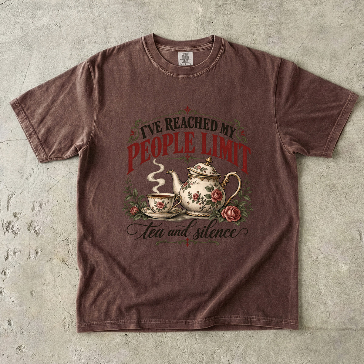 I've Reached My People Limit Shirt – Funny Introvert Tee