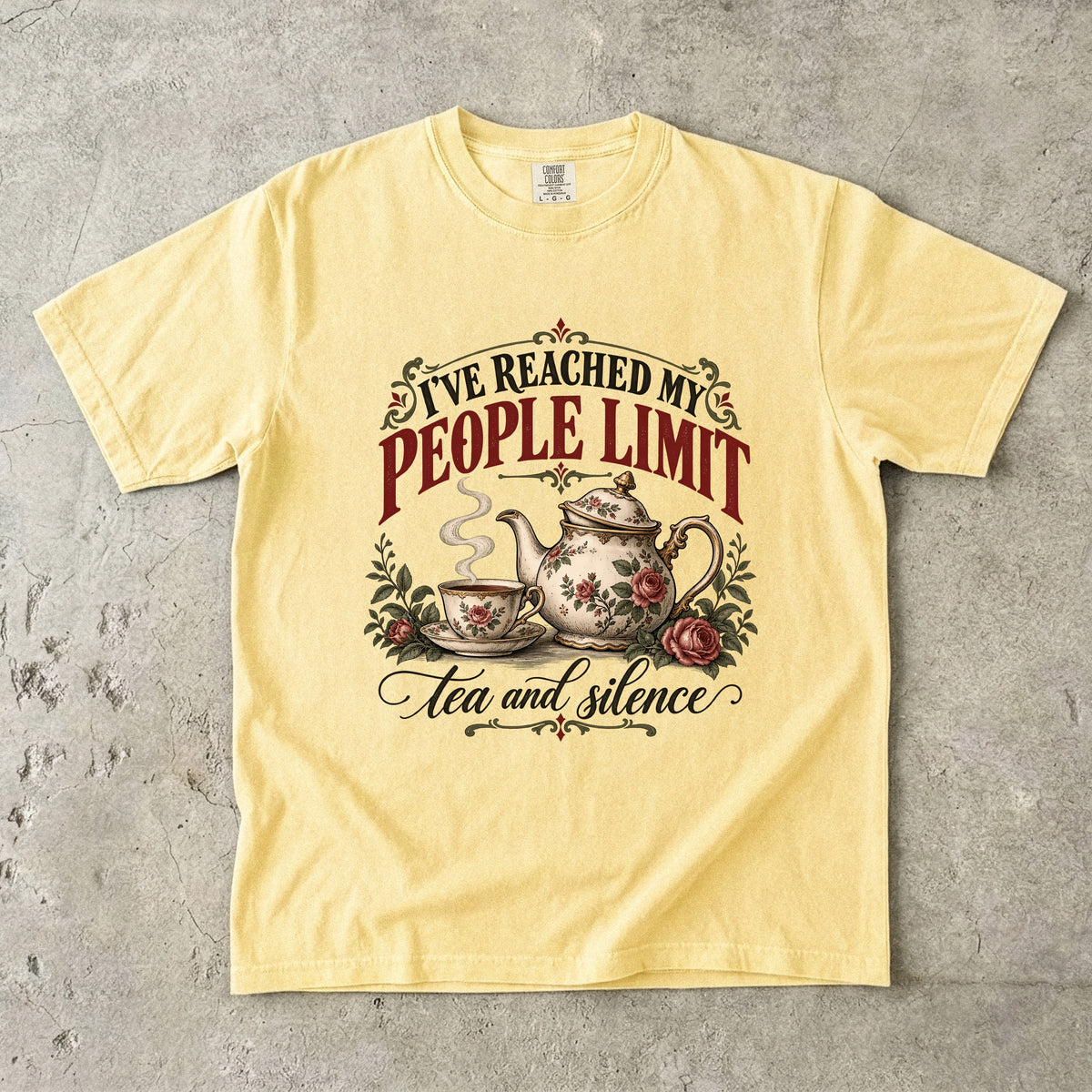 I've Reached My People Limit Shirt – Funny Introvert Tee
