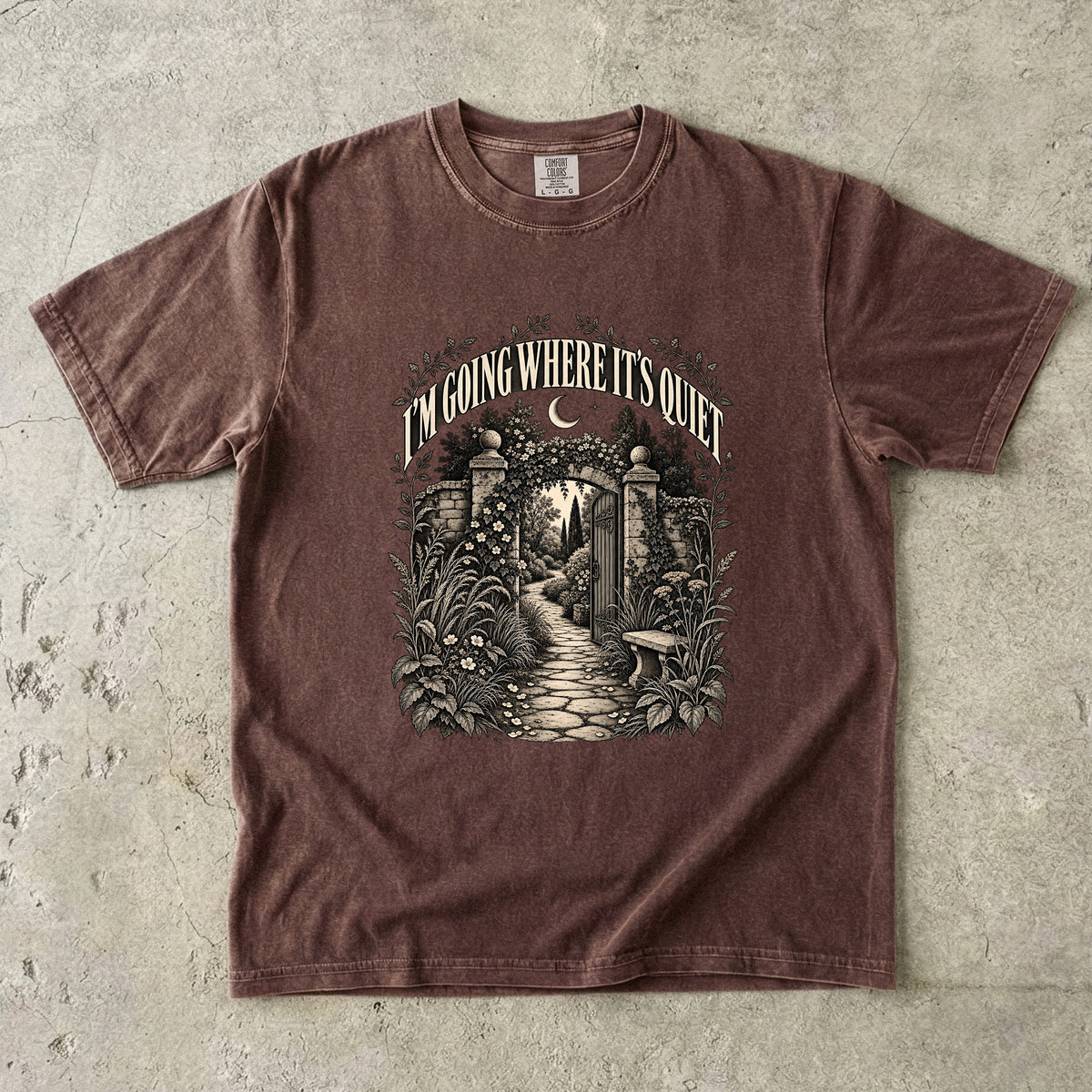 I'm Going Where It's Quiet Shirt – Peaceful Introvert Tee