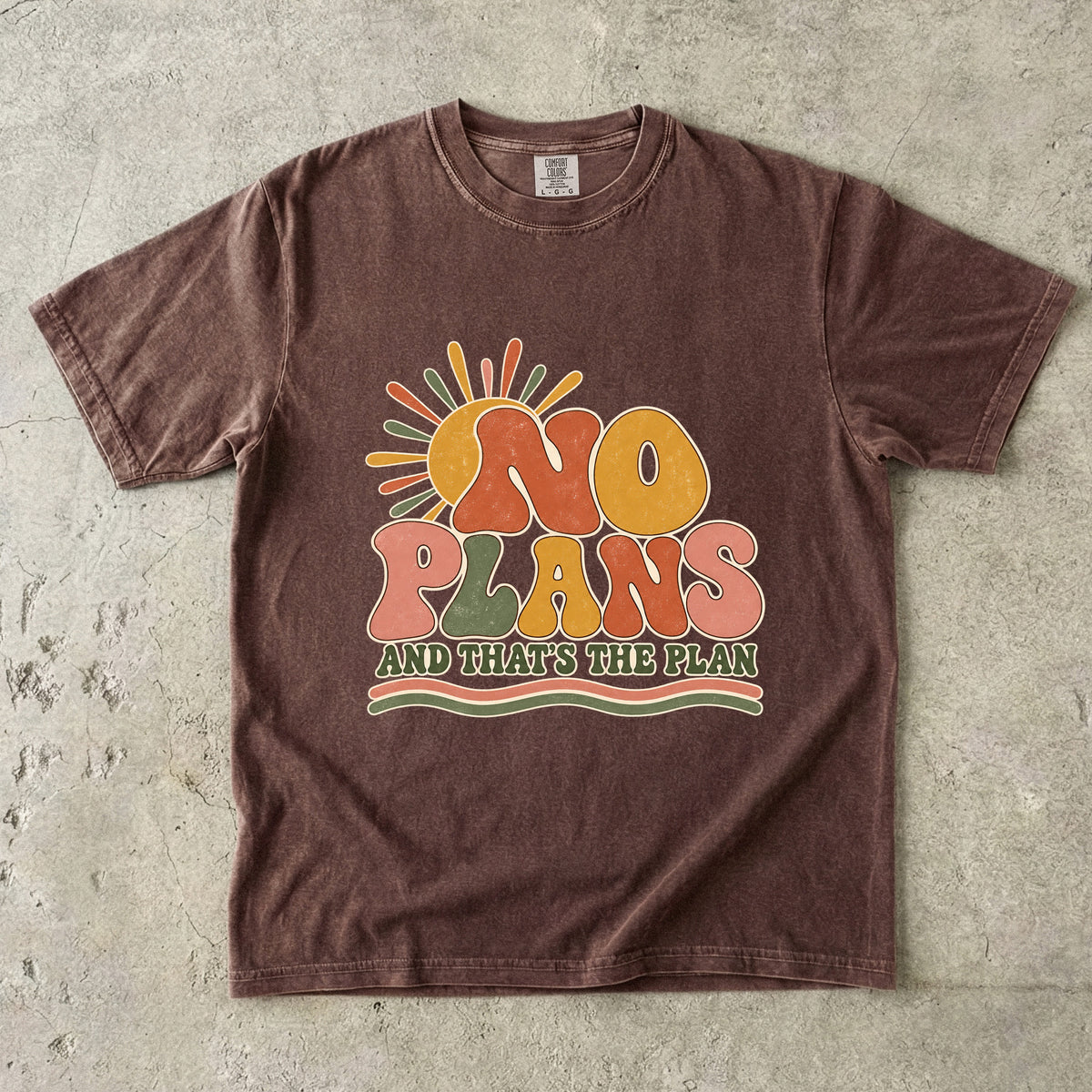 No Plans and That's the Plan Shirt – Funny Introvert Tee