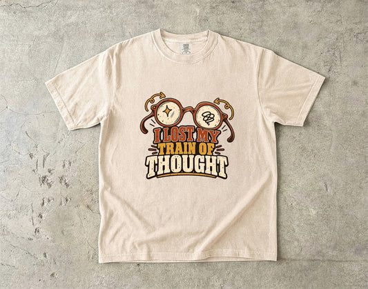 I Lost My Train of Thought Shirt – Funny ADHD T-Shirt