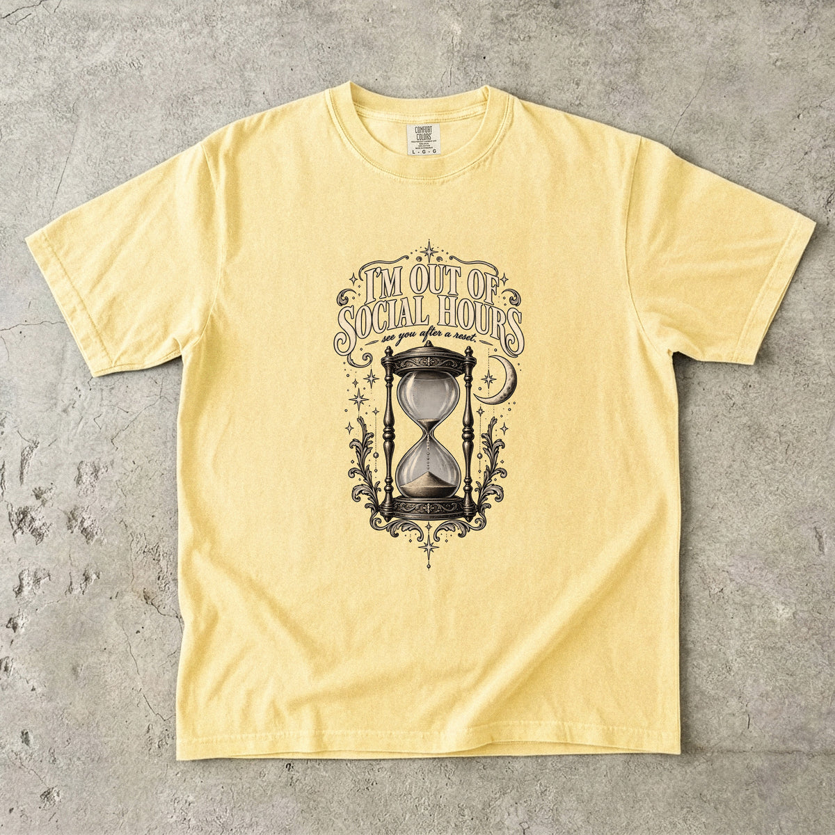 I'm Out of Social Hours Shirt – Introvert Recharge Tee