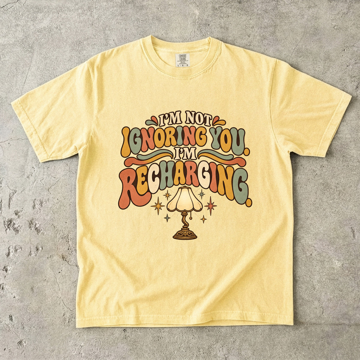 I'm Not Ignoring You, I'm Recharging Shirt – Introvert Gift
