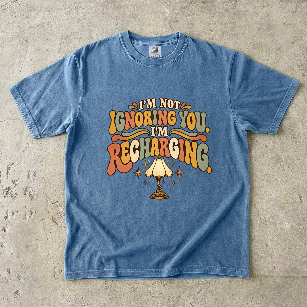 I'm Not Ignoring You, I'm Recharging Shirt – Introvert Gift