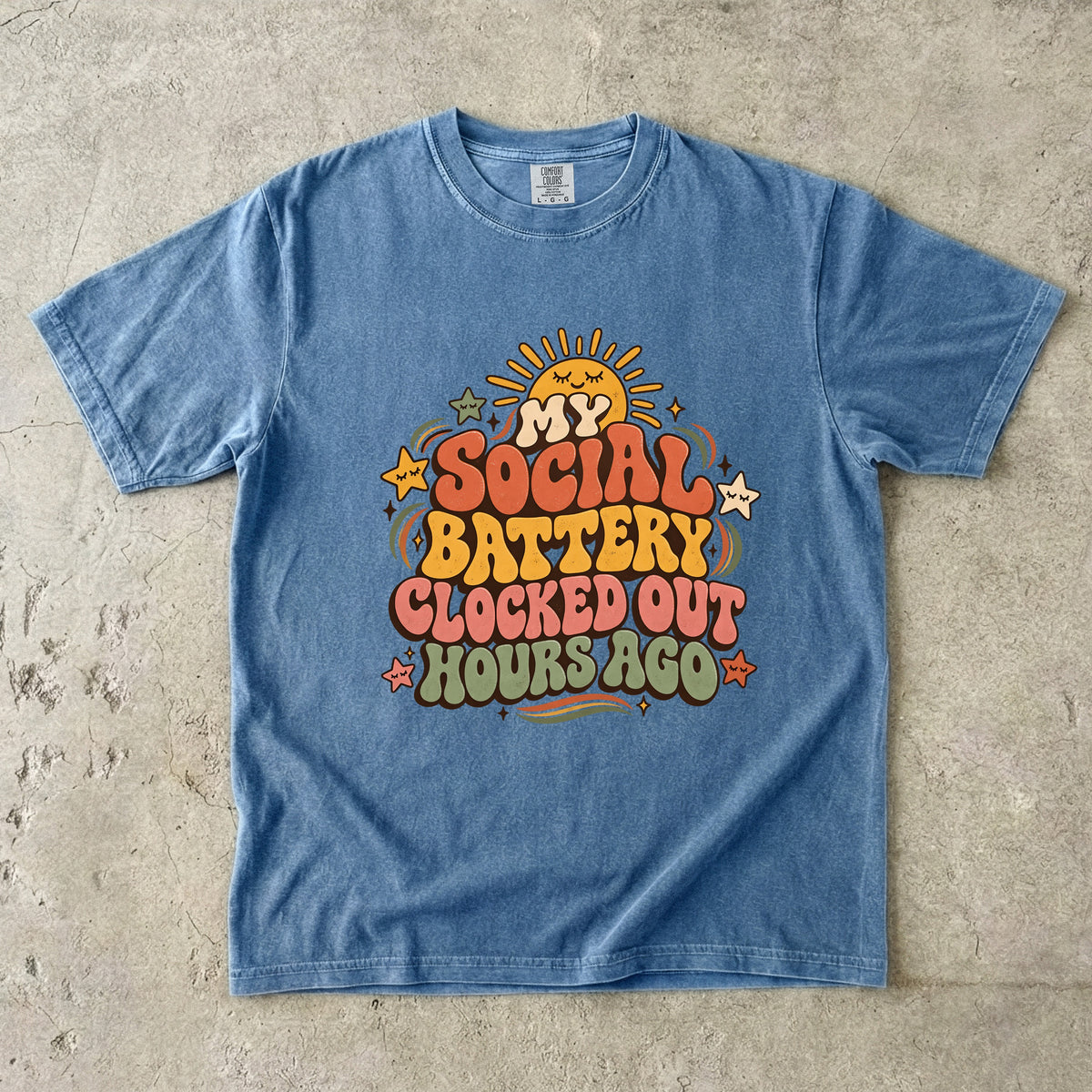 Introvert Social Battery Shirt | Funny Introvert Life Tee for Women