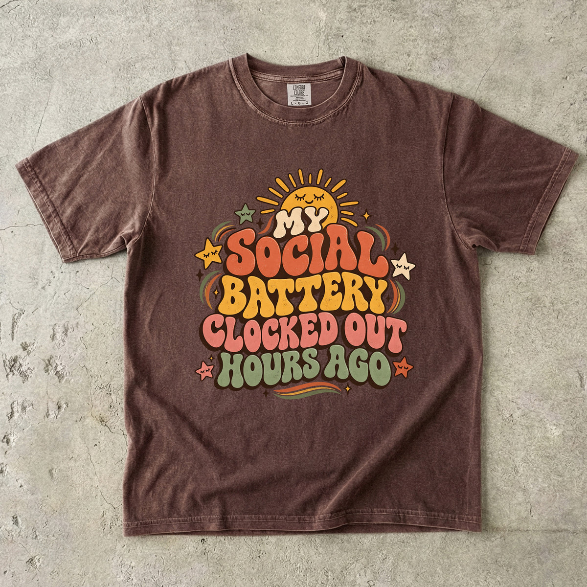 Introvert Social Battery Shirt | Funny Introvert Life Tee for Women
