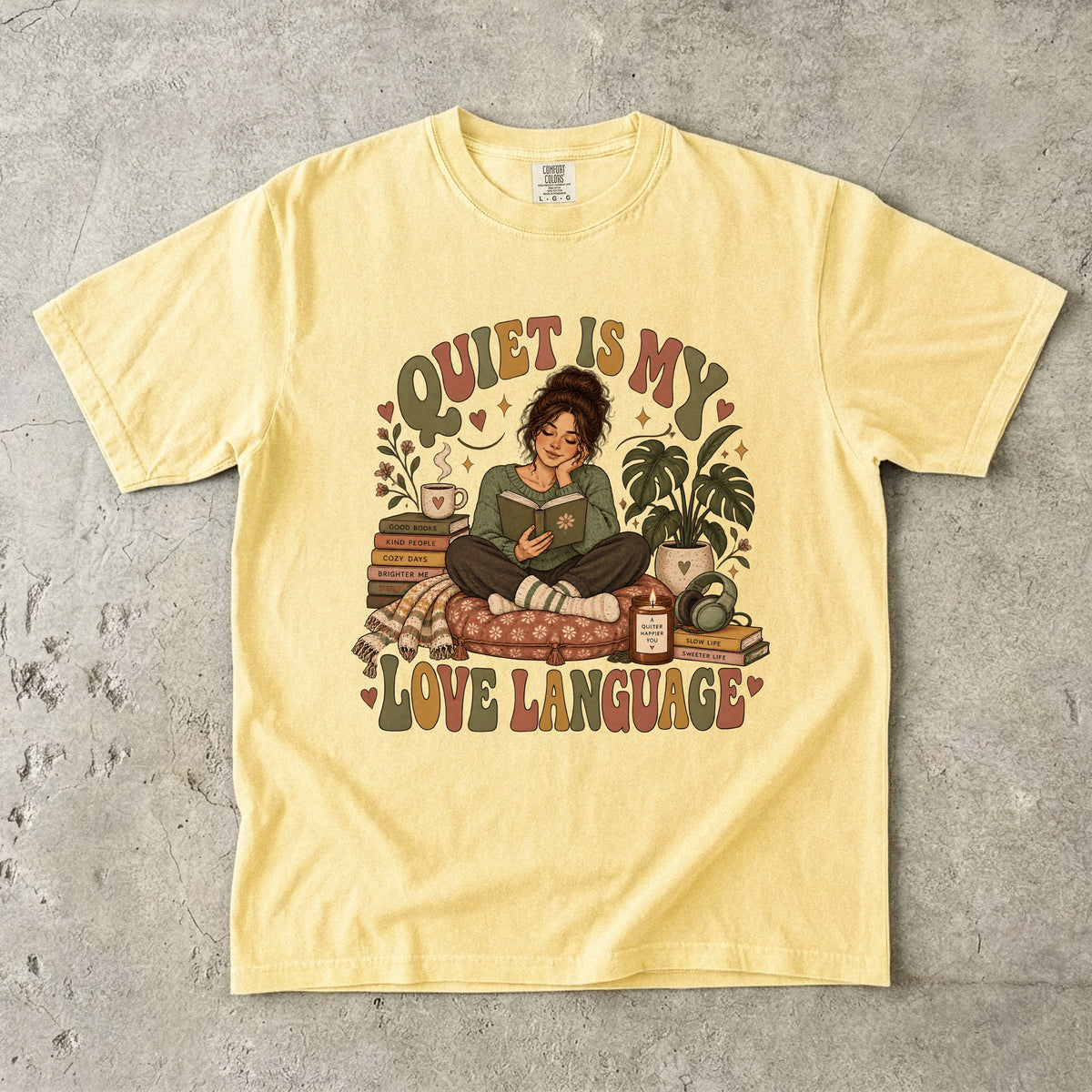 Quiet Is My Love Language Shirt | Cozy Introvert Gift